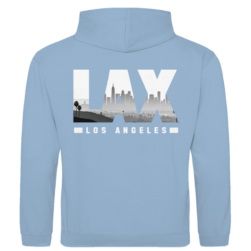 Sweatshirt für Herren – LAX Airport, zweiseitig