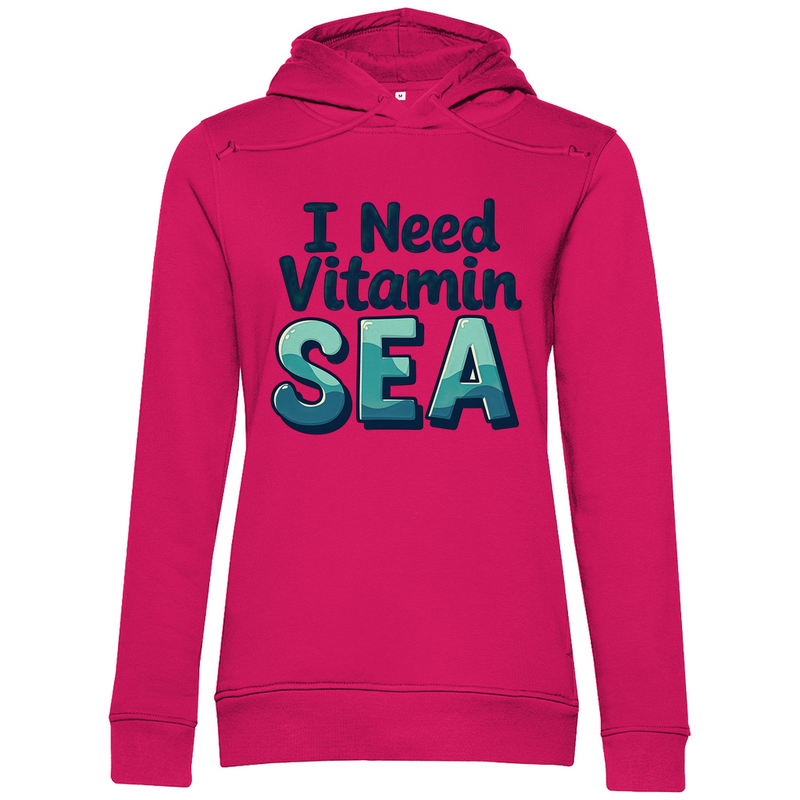 damen-kapuzenpulli_magenta-pink_i-need-vitamin-sea