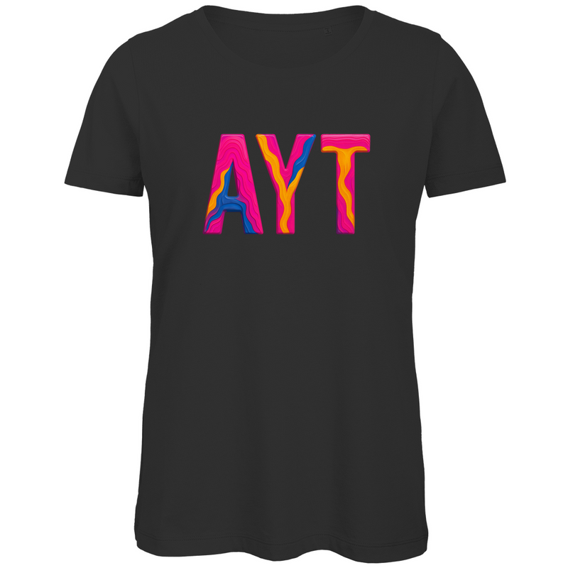 damen-tshirt_black_airport-code-ayt