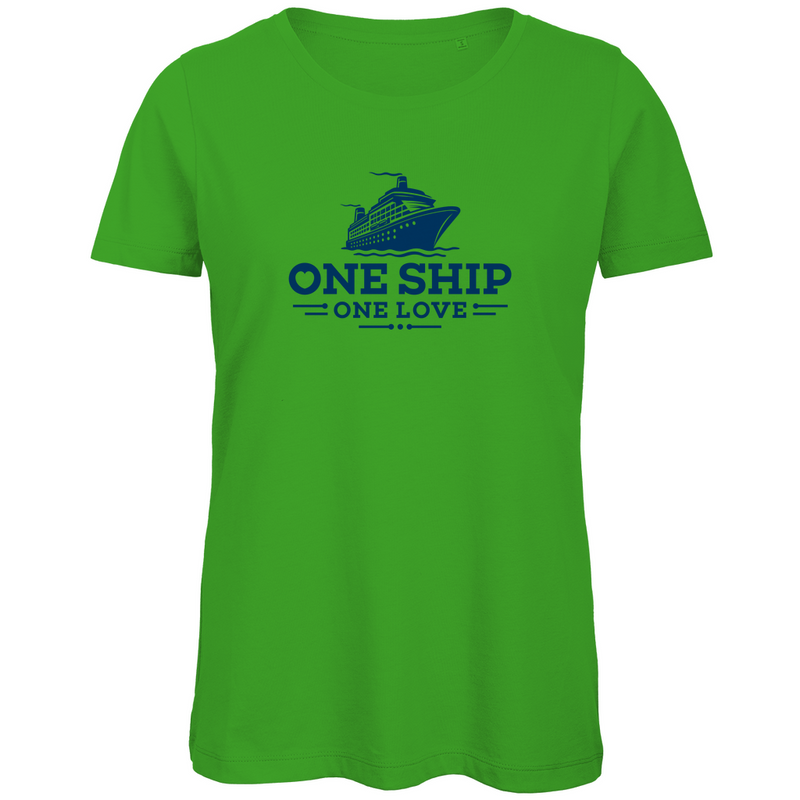 damen-tshirt_real-green_one-ship-one-love-print