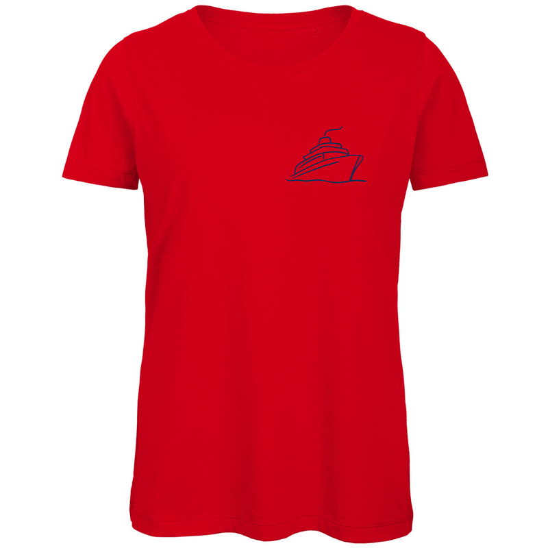 damen-tshirt_red_one-ship-one-love-print_frontside