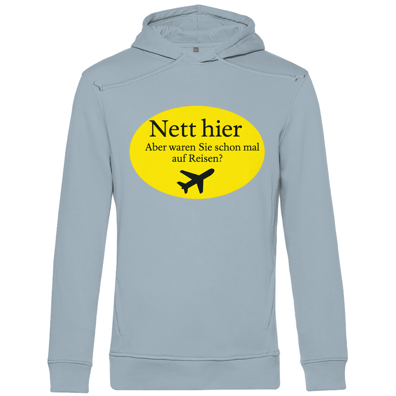 herren-kapuzenpulli_premium_fun_blue-fog_nett-hier-aber-waren-sie-schon-mal-auf-reisen