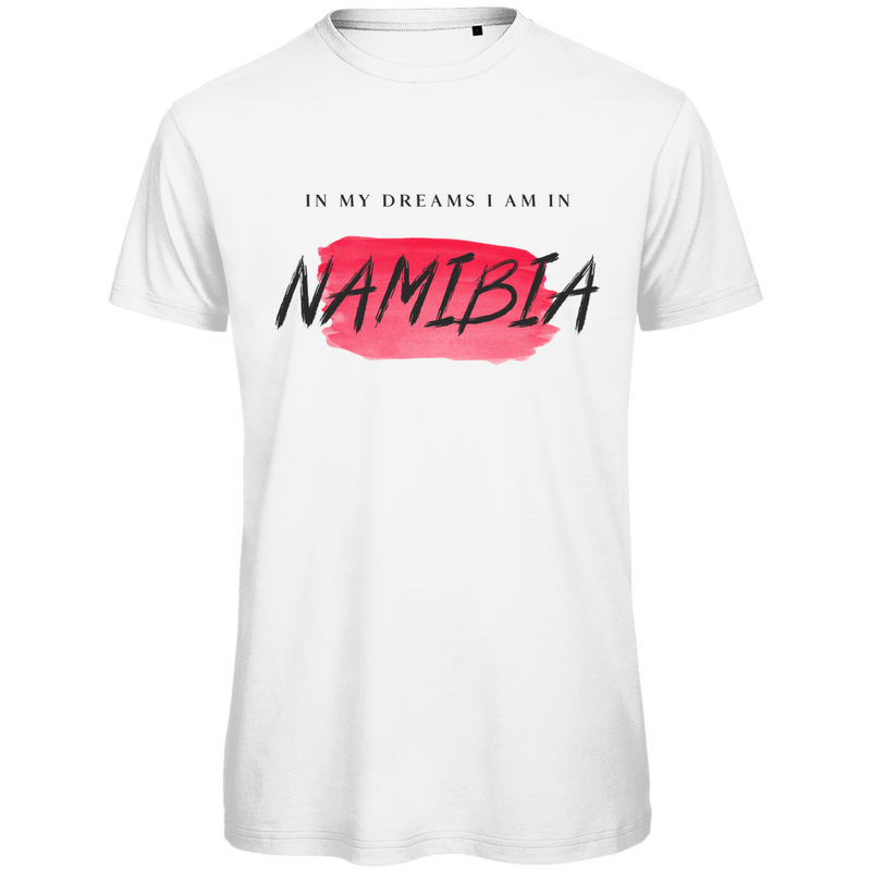 t-shirt-herren_in-my-dreams-i-am-in-namibia_white