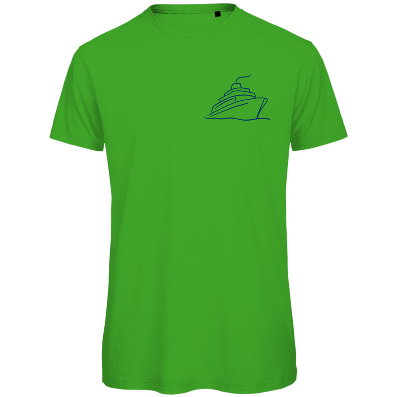 tshirt-herren_real-green_one-ship-one-love-print_frontside