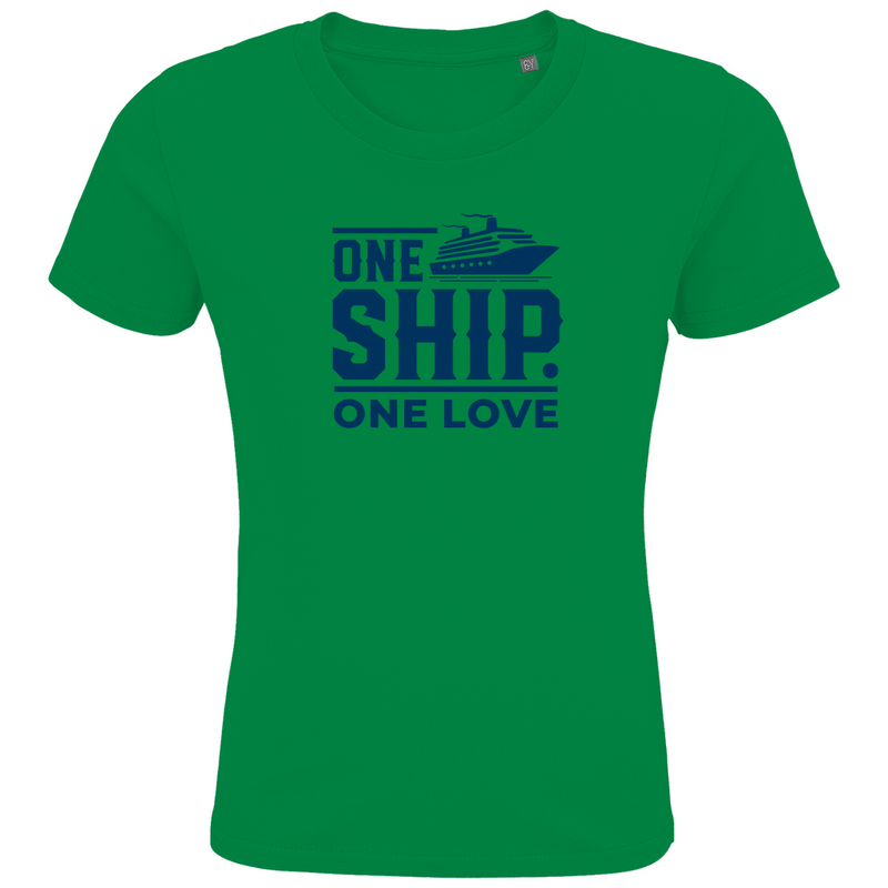 tshirts-jungen_kelly-green_one-ship-one-love-print