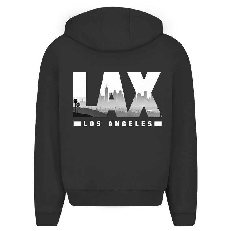zip-hoodie-herren_oversize_lax-airport-code-los-angeles_black_back