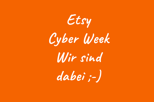 Cyber Monday 2025 bei Etsy – Unser Jahresend-Sale startet früher!