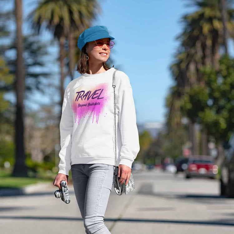 Damen Sweatshirts mit Travel-Design