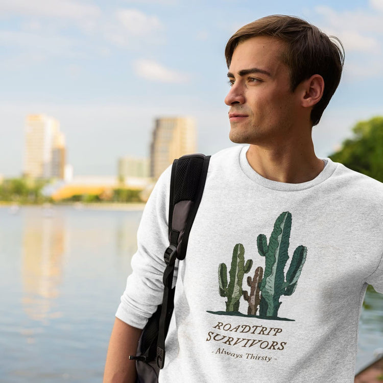 Herren Sweatshirts mit Travel-Design