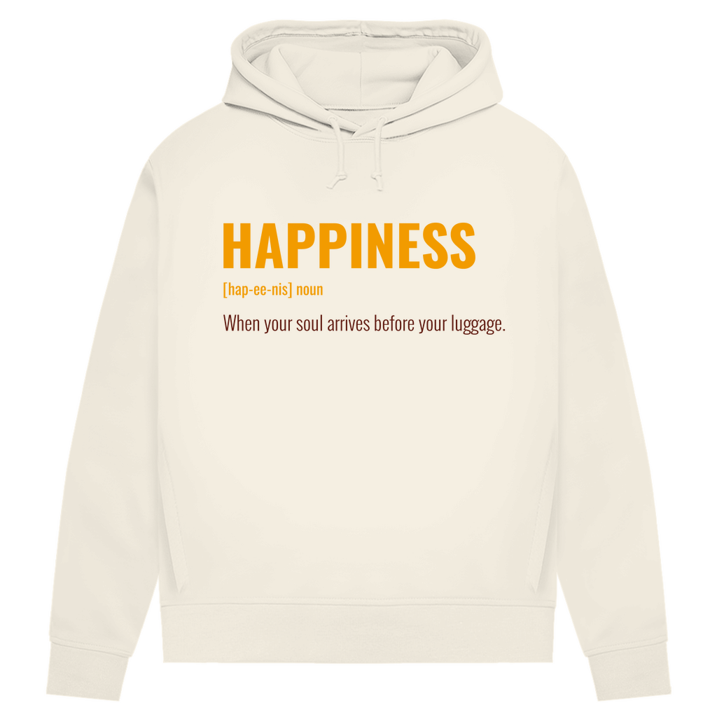 Damen Premium Hoodie, Happiness Luggage