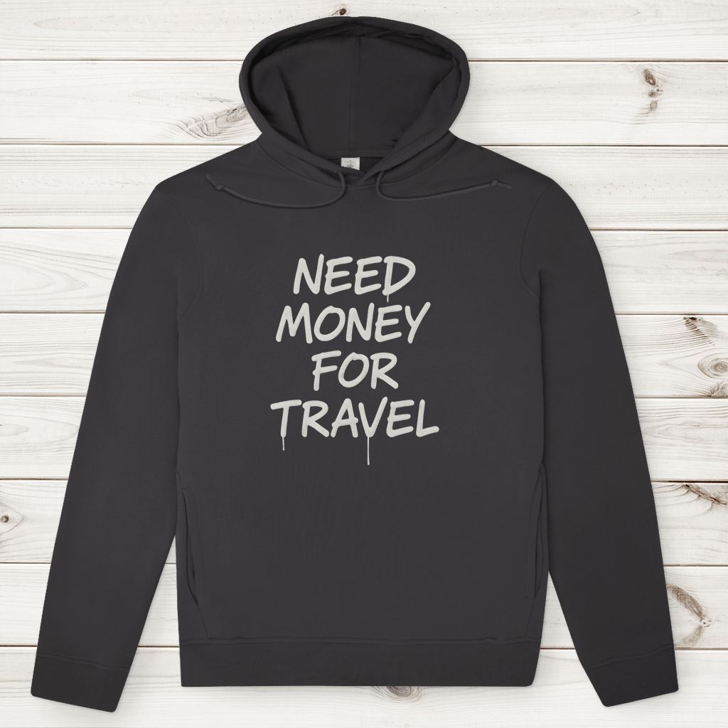 Herren Premium Hoodie, Need Money For Travel