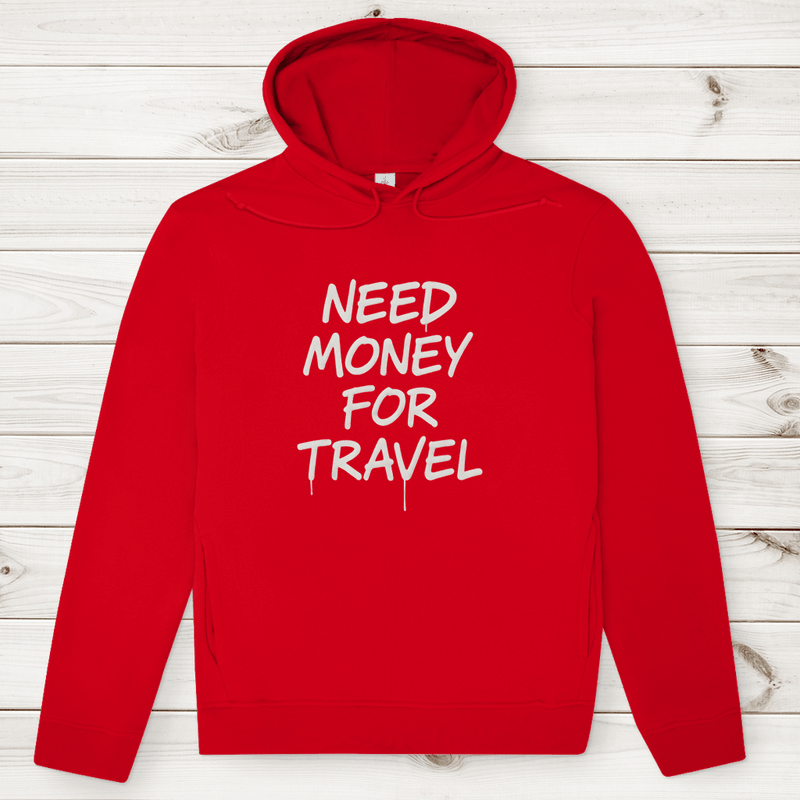 Herren Premium Hoodie, Need Money For Travel