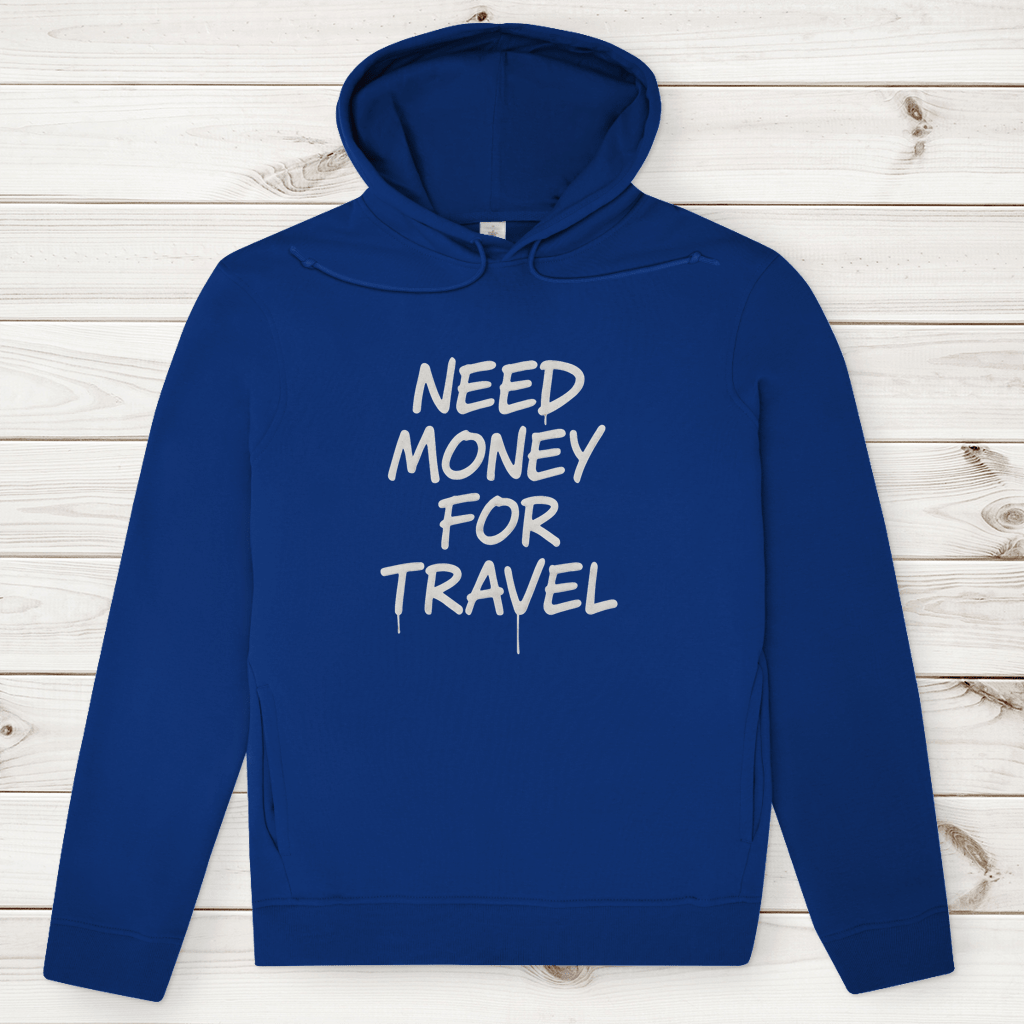 Herren Premium Hoodie, Need Money For Travel