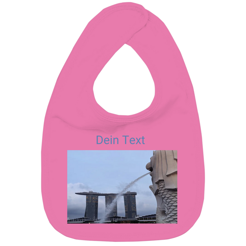 Baby Lätzchen - Personalisierbar mit Foto und Text