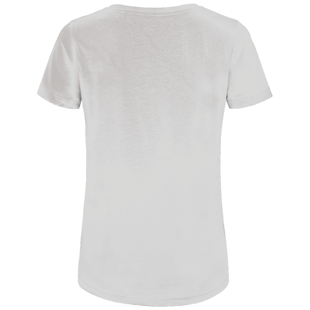 Weises T-Shirt ohne Design (Rückseite).