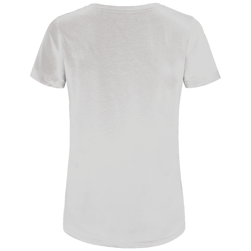 Weises T-Shirt ohne Design (Rückseite).