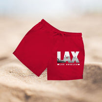 Badeshorts Herren – LAX Airport Code