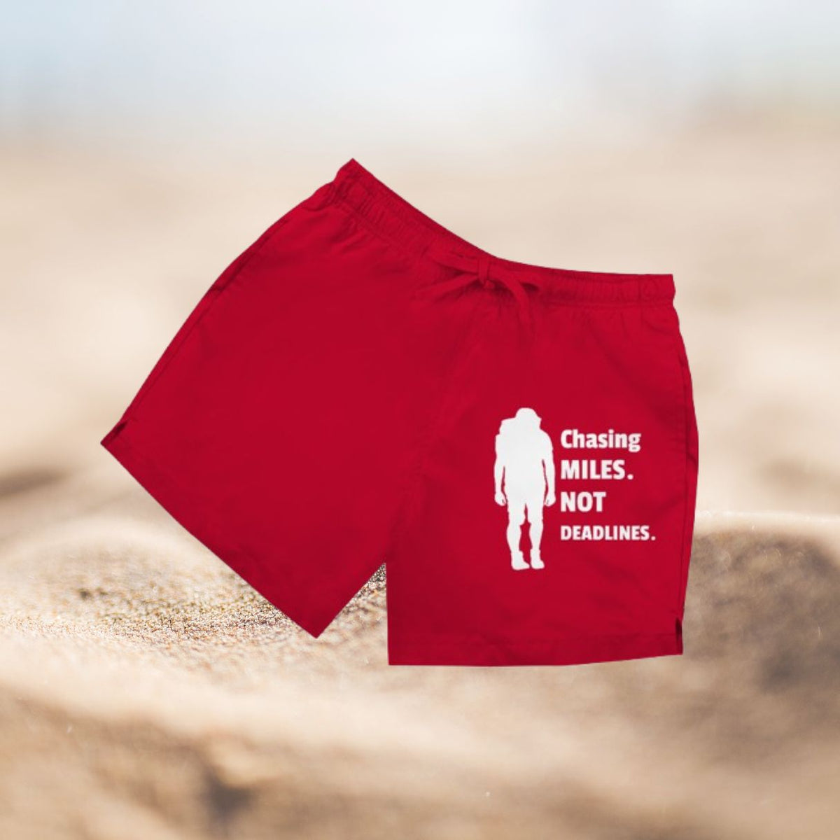 Badeshorts Herren – Miles Not Deadlines