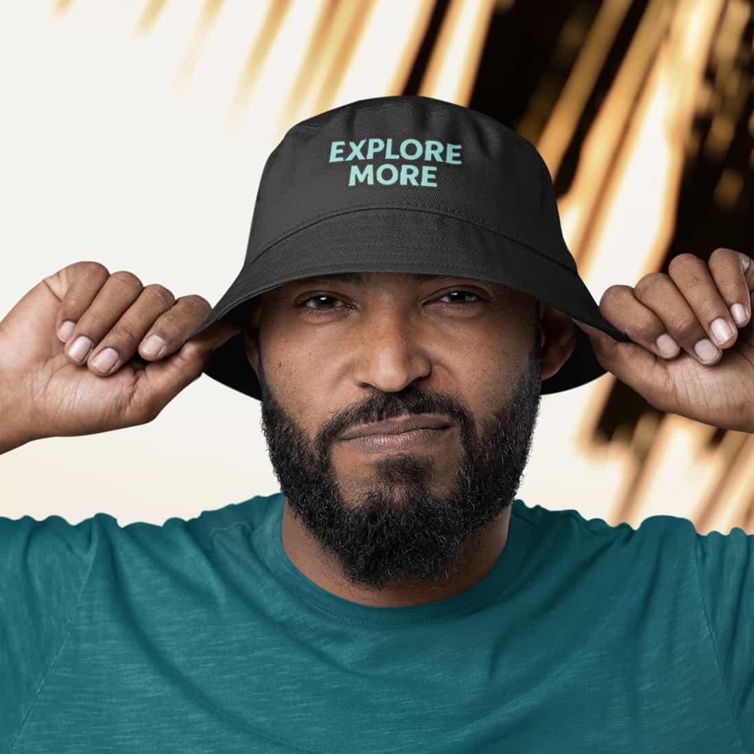 Explore More Bucket Hat – Unisex Fischerhut für Damen & Herren