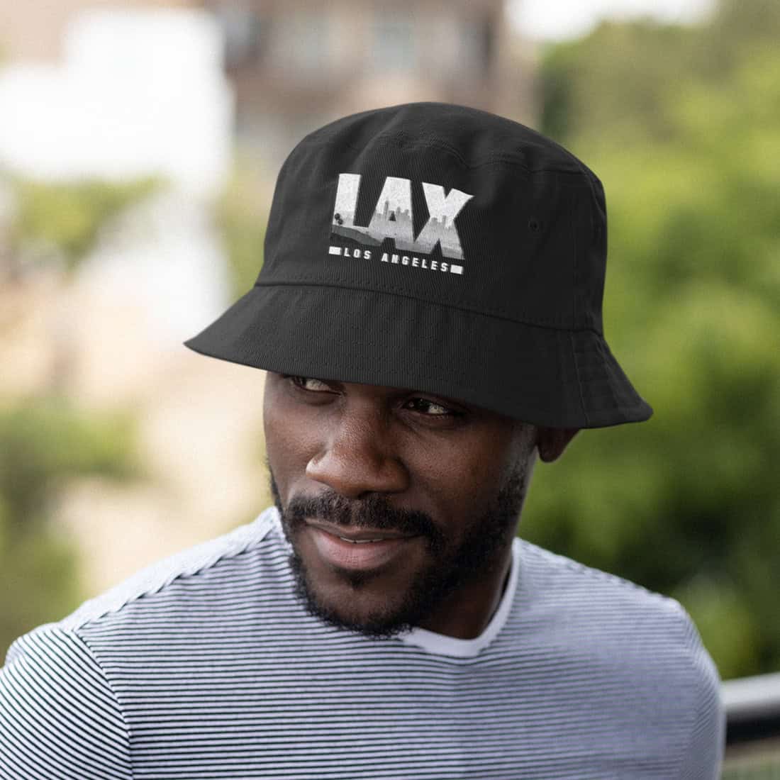 LAX Los Angeles Airport Code Bucket Hat – Unisex Fischerhut