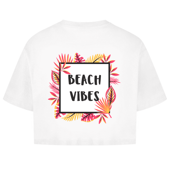 Outlindes Quadrat mit schwarzem Rahmen. Blumenranken in pink und gelb herum. Mittig der Designname in zwei Zeilen.