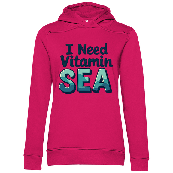 damen-kapuzenpulli_magenta-pink_i-need-vitamin-sea