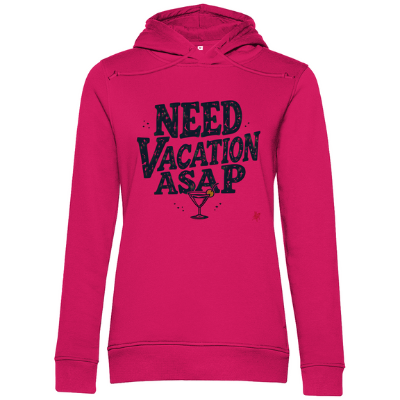 damen-kapuzenpulli_magenta-pink_need-vacation-asap