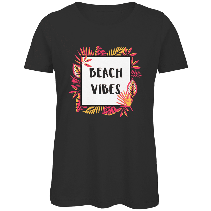 Outlindes Quadrat mit schwarzem Rahmen. Blumenranken in pink und orange herum. Mittig der Designname in zwei Zeilen.