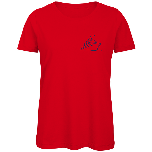 damen-tshirt_red_one-ship-one-love-print_frontside