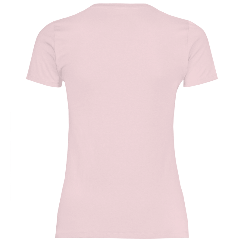 Hellrosa T-Shirt ohne Design (Rückseite).