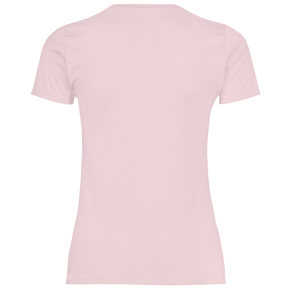 Hellrosa T-Shirt ohne Design (Rückseite).