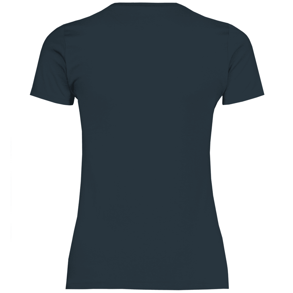 Dunkelgraues T-Shirt ohne Design (Rückseite).