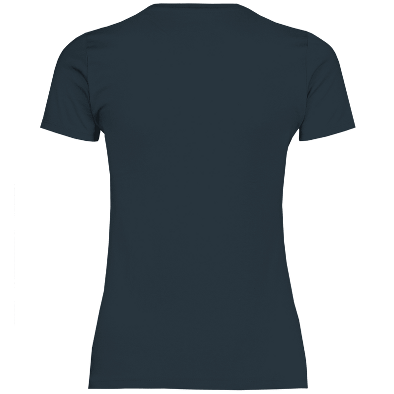 Dunkelgraues T-Shirt ohne Design (Rückseite).