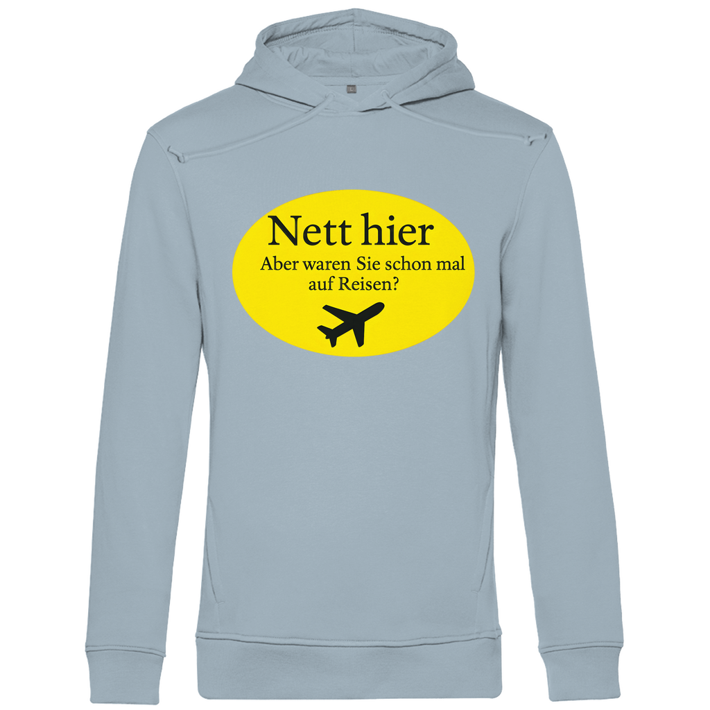 herren-kapuzenpulli_premium_fun_blue-fog_nett-hier-aber-waren-sie-schon-mal-auf-reisen