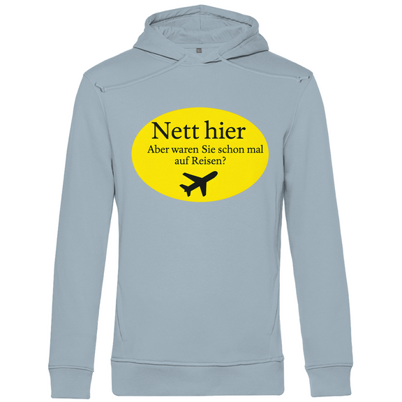 herren-kapuzenpulli_premium_fun_blue-fog_nett-hier-aber-waren-sie-schon-mal-auf-reisen