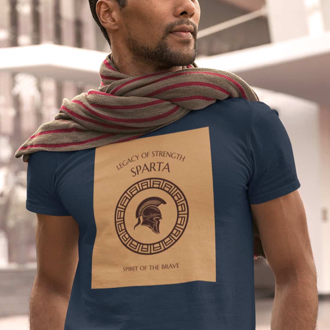 Herren T Shirt – Greece Sparta - Basic