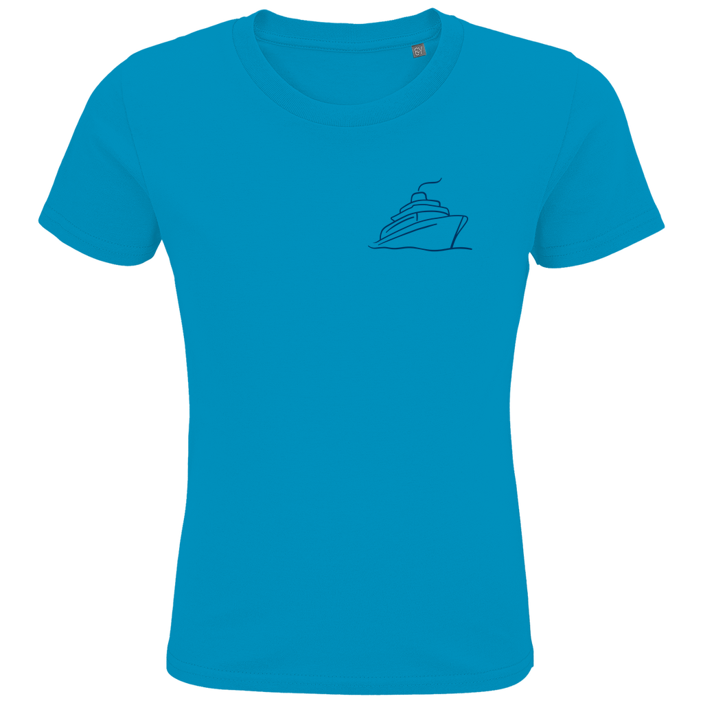 kinder-t-shirts_aqua_one-ship-one-love-print_frontside