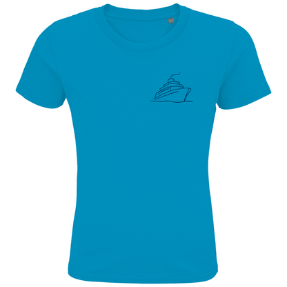 kinder-t-shirts_aqua_one-ship-one-love-print_frontside