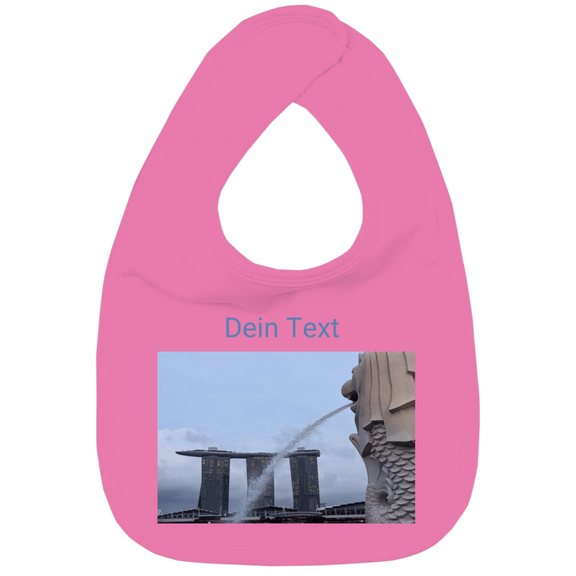 Lätzchen für Babys zum personalisieren. Fernweh zum Anziehen mit travelPrint4U.de