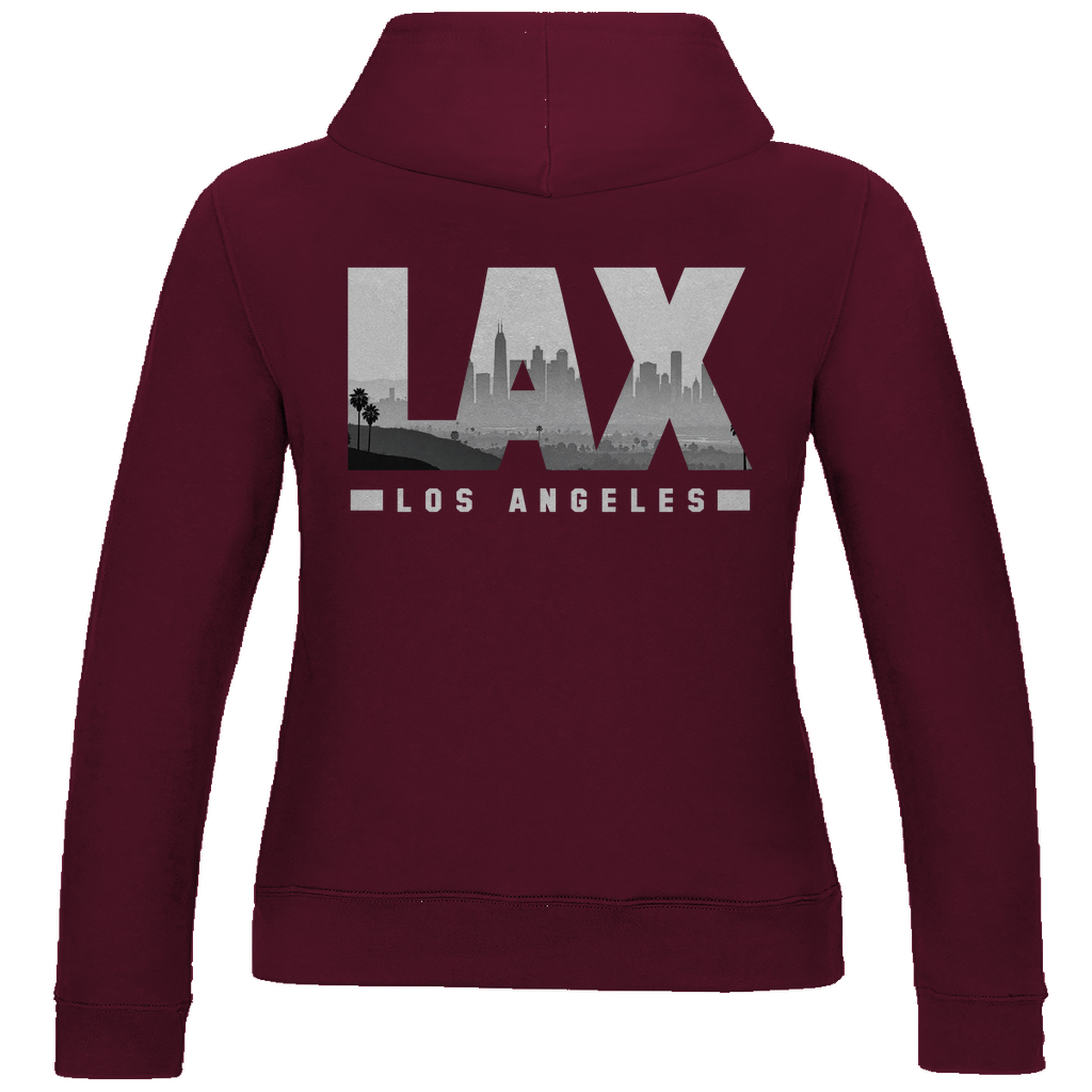 sweatshirt-damen_basic_lax-airport-code-los-angeles_burgundy_back