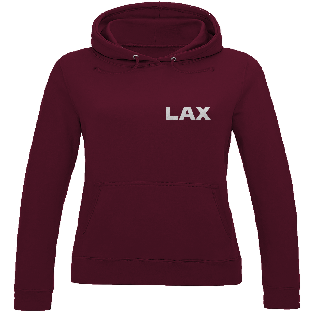 sweatshirt-damen_basic_lax-airport-code-los-angeles_burgundy_front