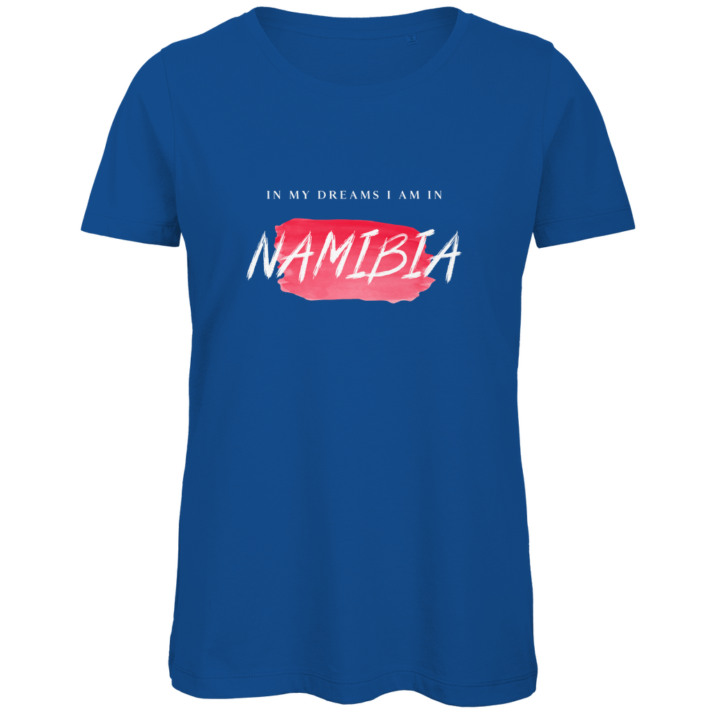 t-shirt-damen_in-my-dreams-namibia_royal-blue