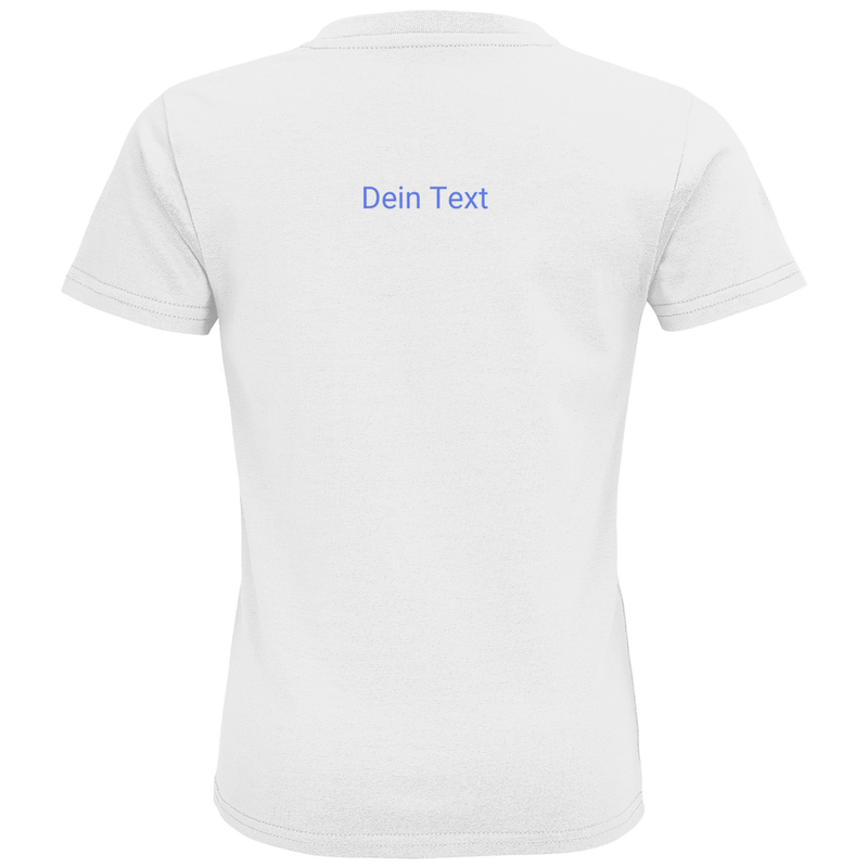 T-Shirts für Kinder, personalisierbar mit Foto und Text. Stoff-Farbe: White. Fernweh zum Anziehen? travelPrint4U.de