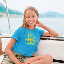 Kinder T-Shirt – Travel - Premium