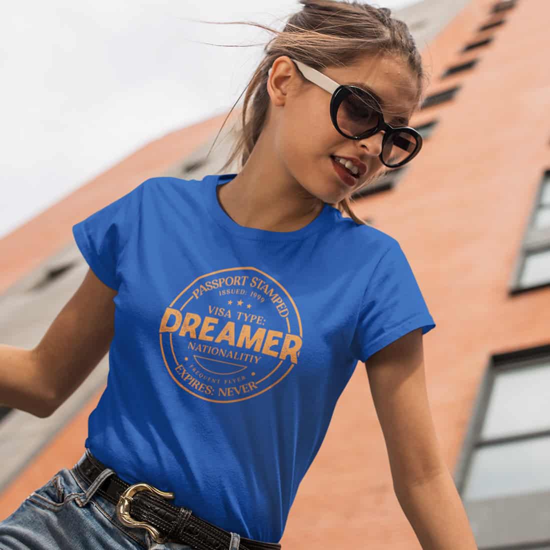 Damen T-Shirt - Dreamer Pass Stempel – Premium