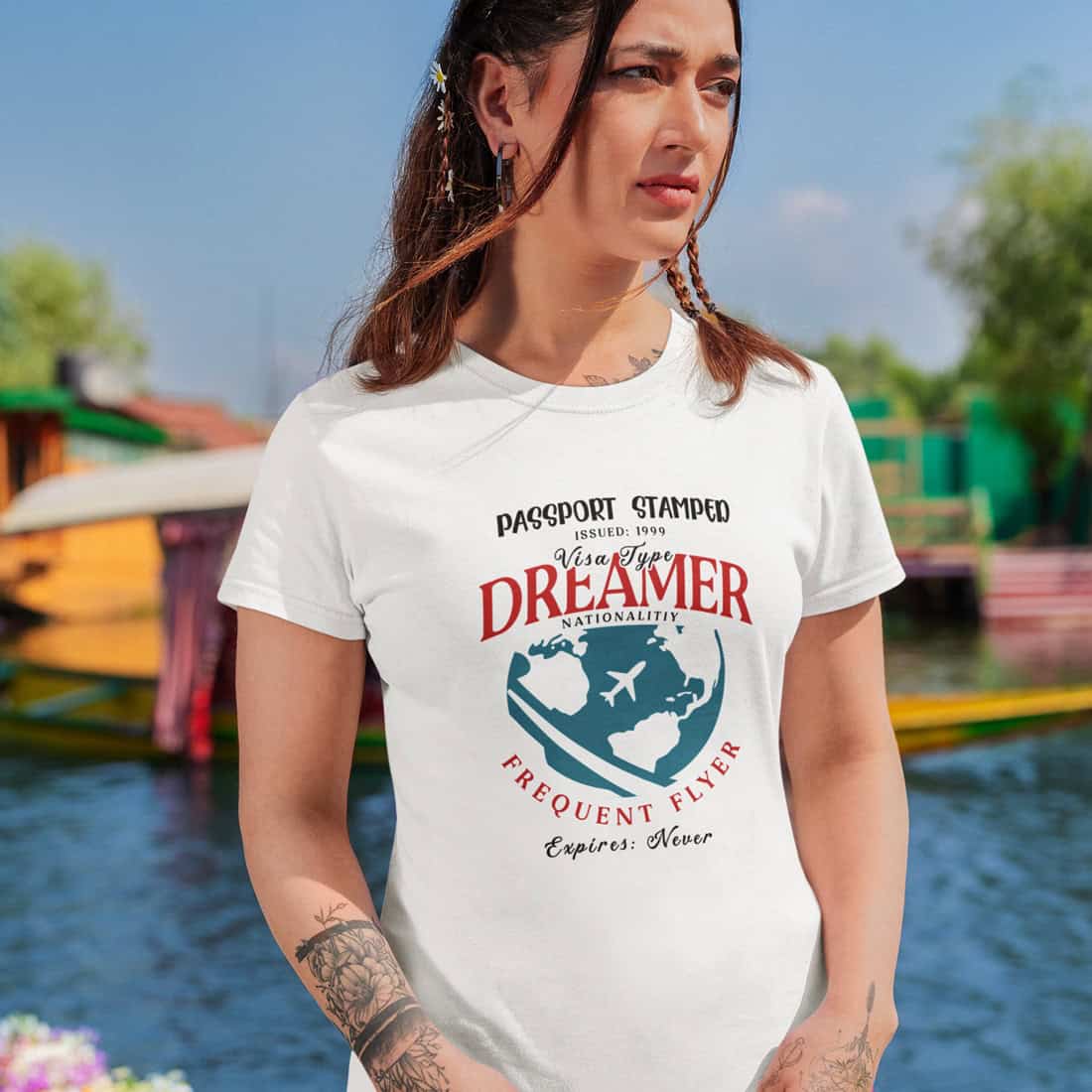 Damen T-Shirt - Dreamer Nationality - Premium