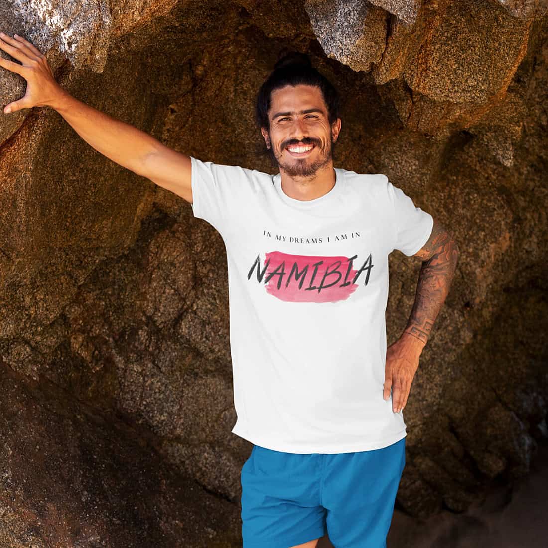 Herren T-Shirt - Namibia - Premium