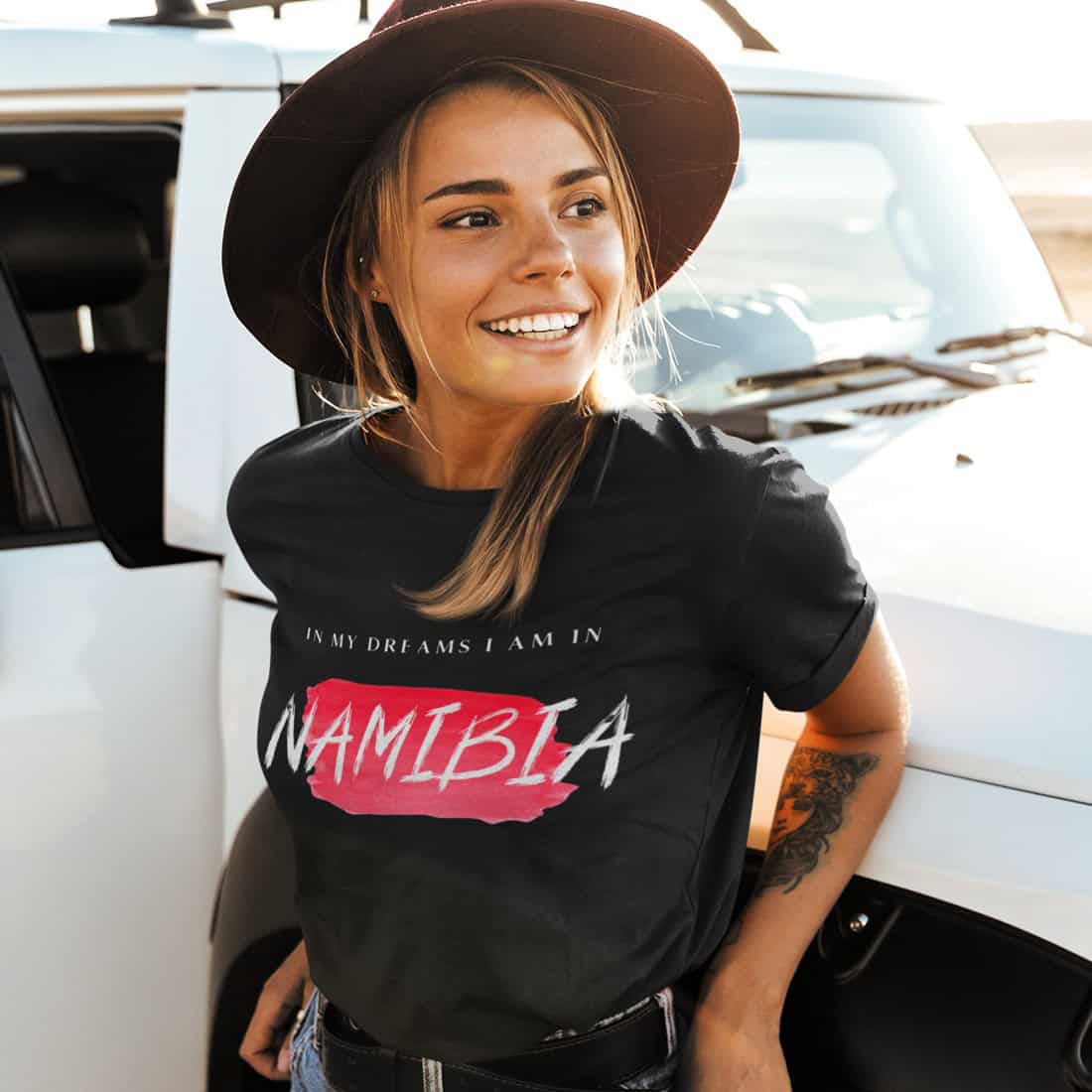 Damen T-Shirt - Namibia - Premium