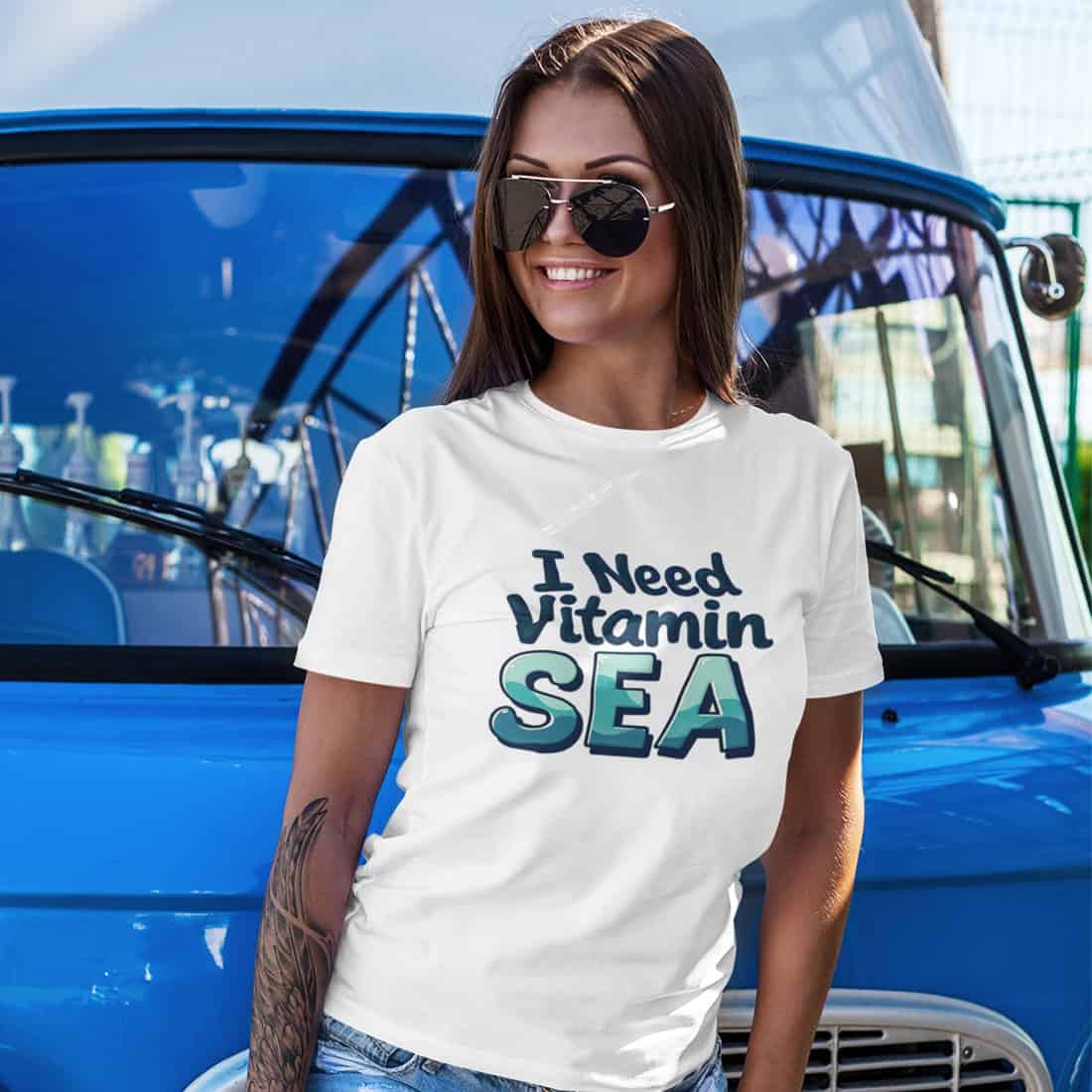 Damen T-Shirt - Vitamin SEA - Premium