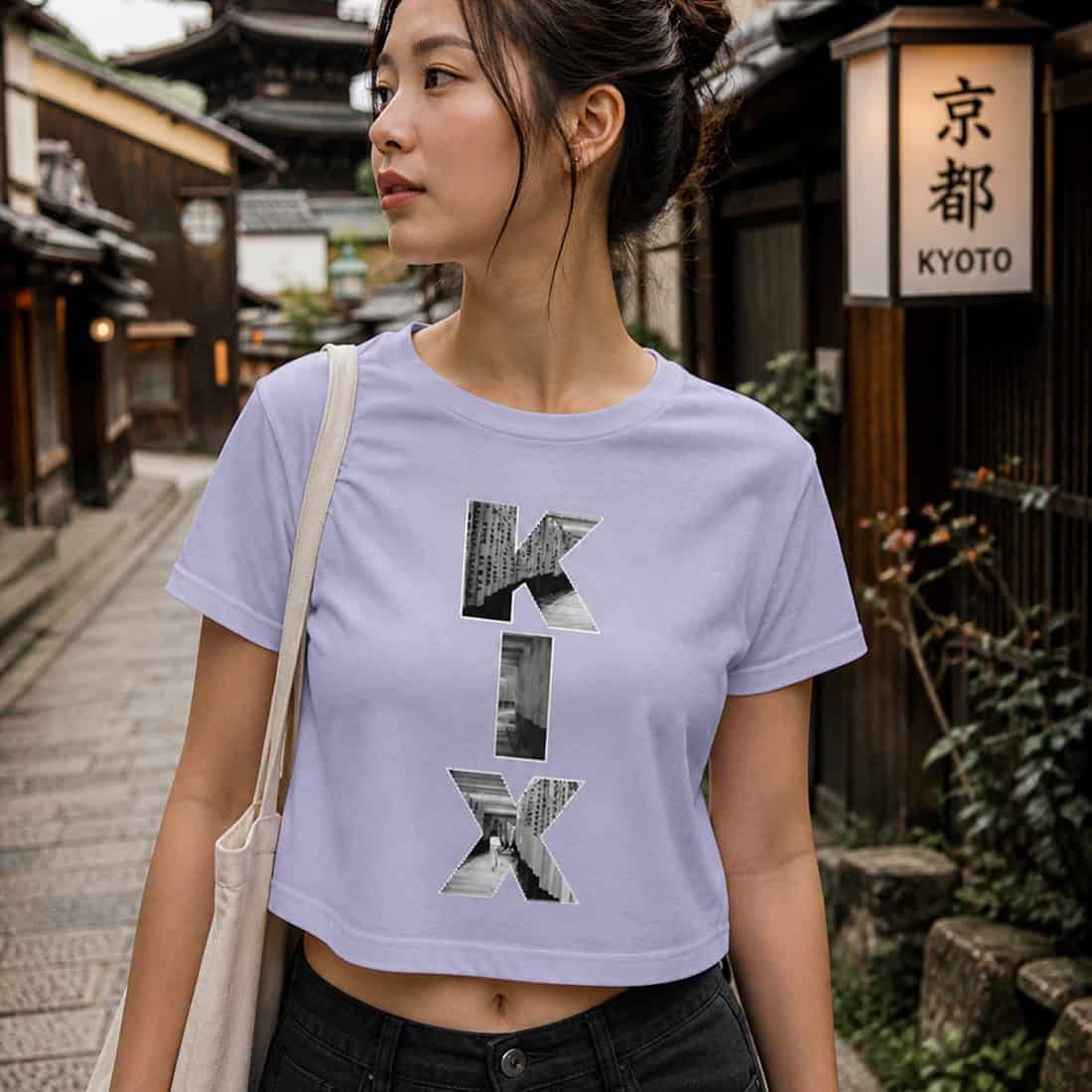 Damen Croptop – KIX Airport - vertikal
